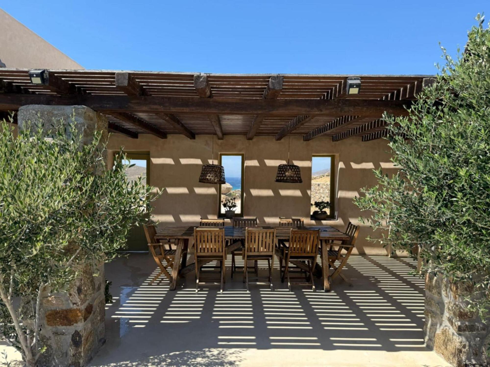 Aviola Mykonos Villa Ftelia  Ngoại thất bức ảnh